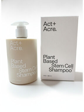 Act+Acre PlantBased Stem CellShampoo NEW NIB Hair Thickening